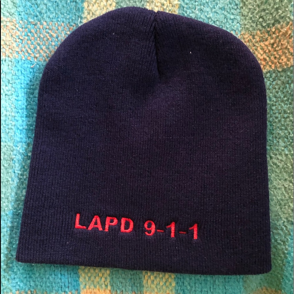 LAPD 911 beanie
